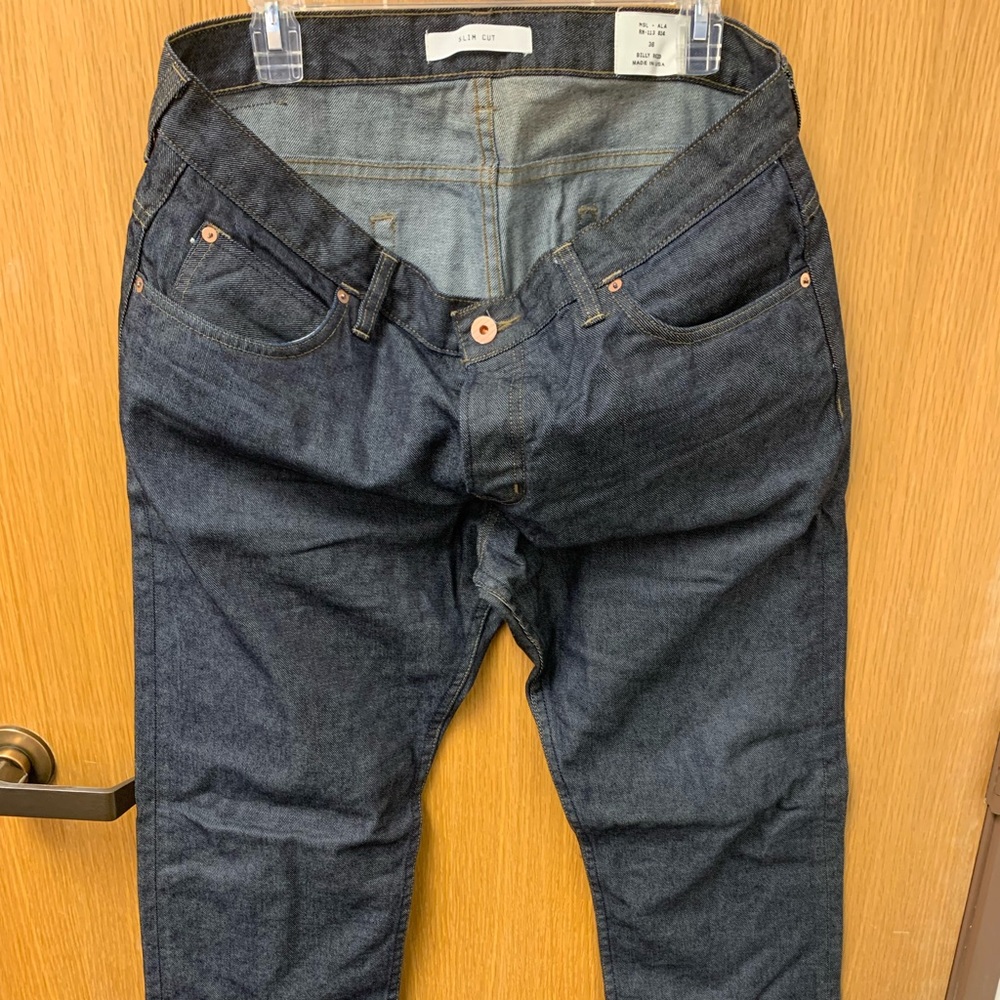Billy Reid Selvedge Jean Slim Cut - Size 36